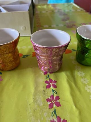 Set 6 Tazzine Caffè ceramica 