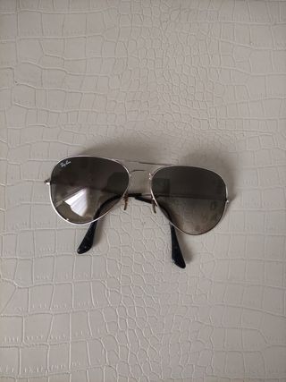 Gafas Ray-Ban Aviador Gris Originales