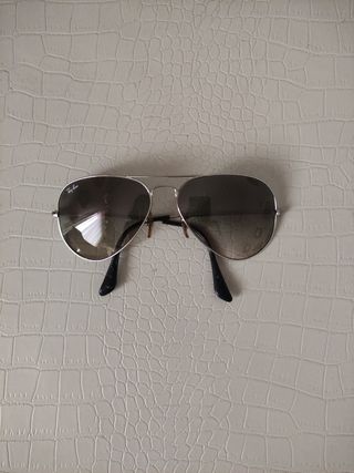 Gafas Ray-Ban Aviador Gris Originales