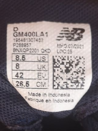 New Balance 400 zapatillas azules talla 42