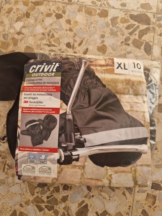 Guantes de moto Crivit impermeables