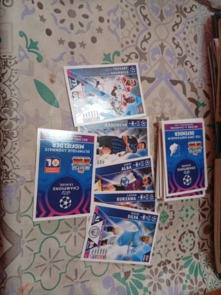 Cromos UEFA Champions League 34 cromos