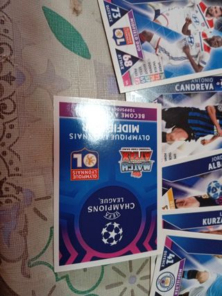 Cromos UEFA Champions League 34 cromos