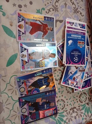 Cromos UEFA Champions League 34 cromos