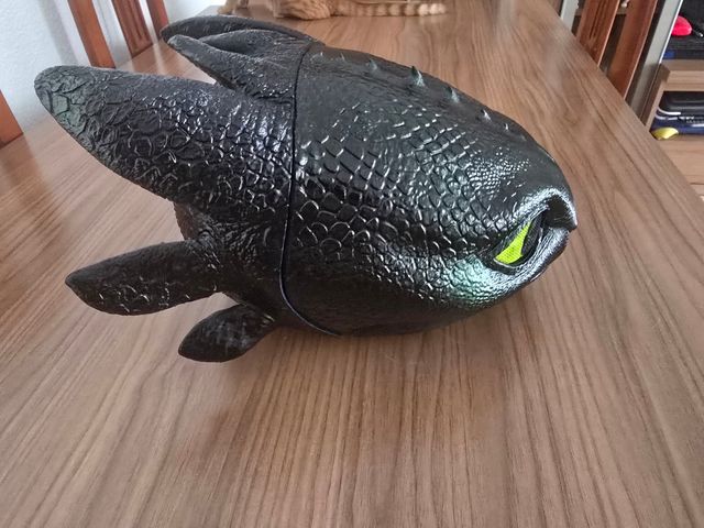 Cabeza Cosplay Desdentao como Entrenar a tu Dragón