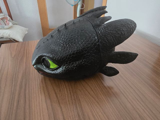 Cabeza Cosplay Desdentao como Entrenar a tu Dragón