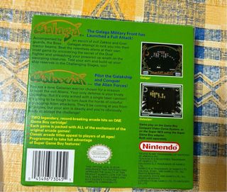 Galaga Galaxian Game Boy Nintendo Arcade