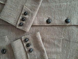 Chaqueta Cortefiel Lana Beige