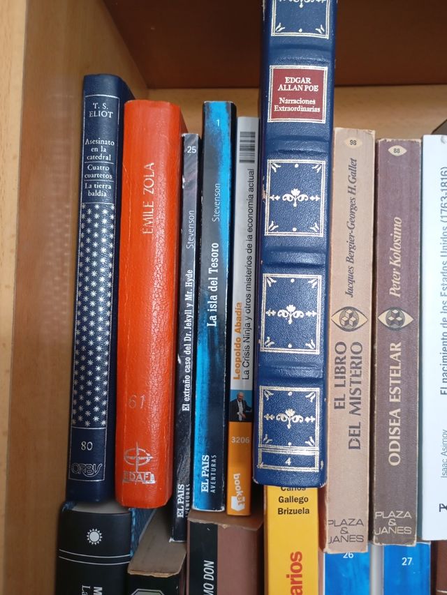 Libros varios: Michael Ende, Puzo, Dumas