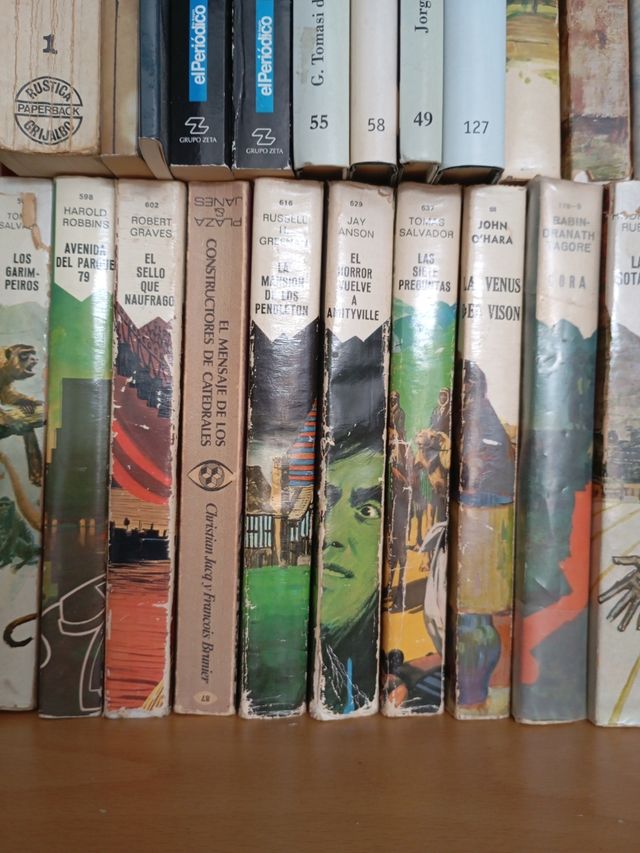 Libros varios: Michael Ende, Puzo, Dumas