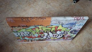 Cuadro Graffiti Arte Urbano mide 60 x 40