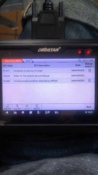 Diagnosis Seadoo BRP