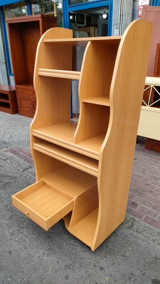 Mueble Ordenador Estantería con Ruedas 640513971