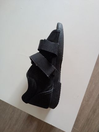 Zapatos ortopédicos negros talla S