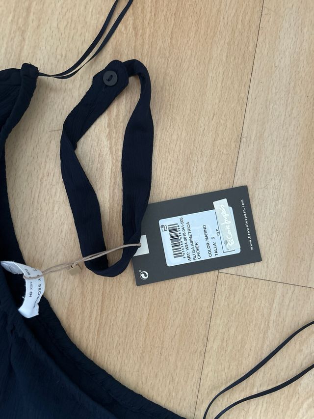 Top Brownie Azul Talla S