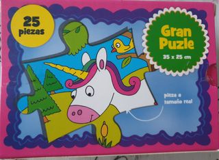 Puzzle Infantil Unicornio 25 Piezas