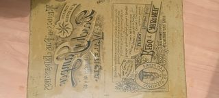 Piedra litográfica antigua