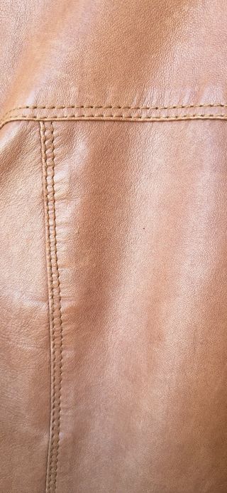 Giacca in pelle vintage Made in Italy