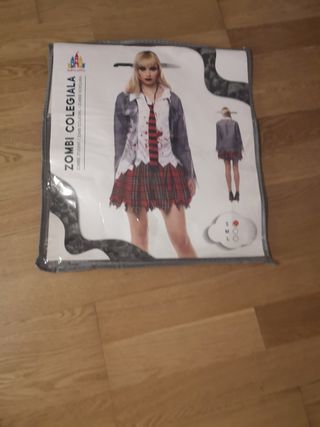 Disfraz Zombi Colegiala Talla S