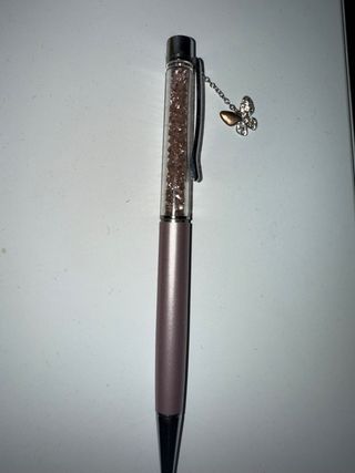 Bolígrafo Swarovski con mariposa