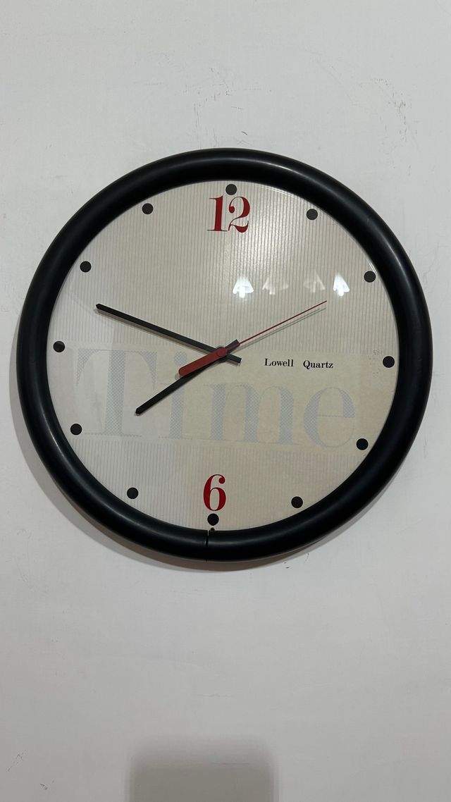 Orologio da parete vintage Lowell