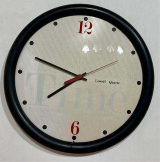 Orologio da parete vintage Lowell