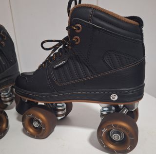 Patin Patines Oxelo Negros Num,37.