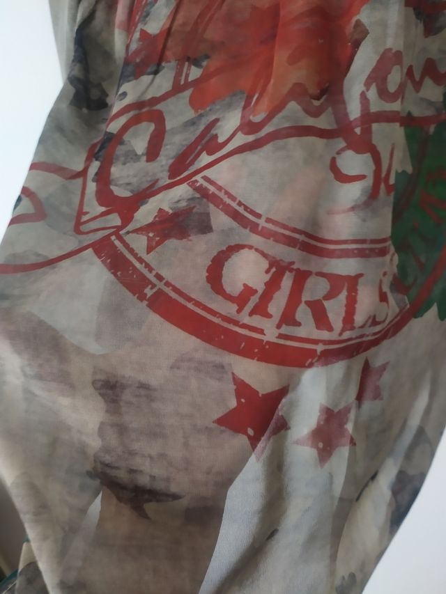 Camiseta kaki degradado T-L