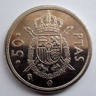 MONEDA 50 PESETAS 1984 SC JUAN CARLOS I DE ESPAÑA 