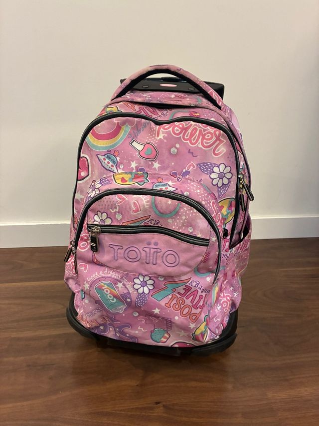 Mochila escolar TOTTO con ruedas