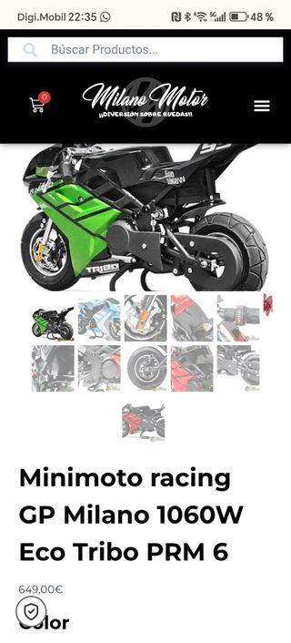 Moto de batería Nitro 93