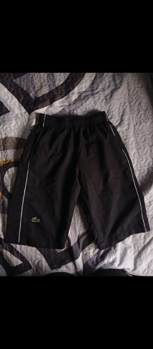 Pantalones cortos Lacoste negros