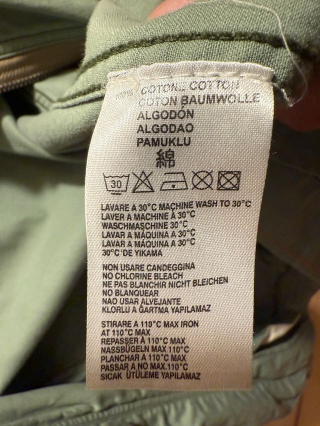 Chaqueta Diesel Hombre Verde Talla XL