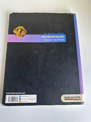 Matemàtiques 2n Batxillerat. Llibre de l'alumne