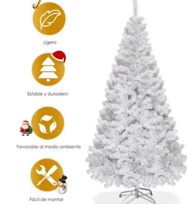 Árbol de Navidad 120cm Efecto Nieve