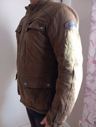 Chaqueta de moto Segura verde