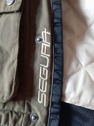 Chaqueta de moto Segura verde