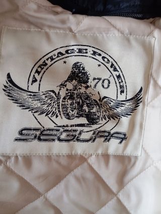 Chaqueta de moto Segura verde