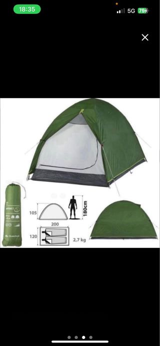 Tienda de campaña Quechua Arpenaz 2