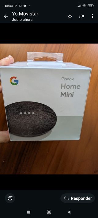 Google Home Mini Nuevo