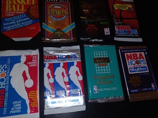 Lote 10 sobres NBA - Baloncesto