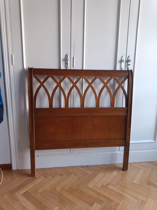 Cabecero de madera estilo inglés