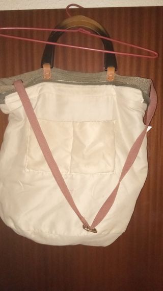 Bolso Yute Playa Piscina + mantilla lona