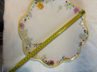 Plato Pascua Porcelana