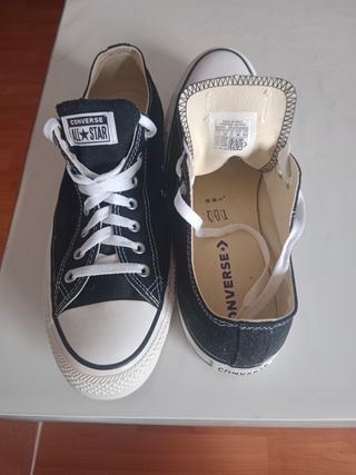 Converse All Star Negras Talla 45