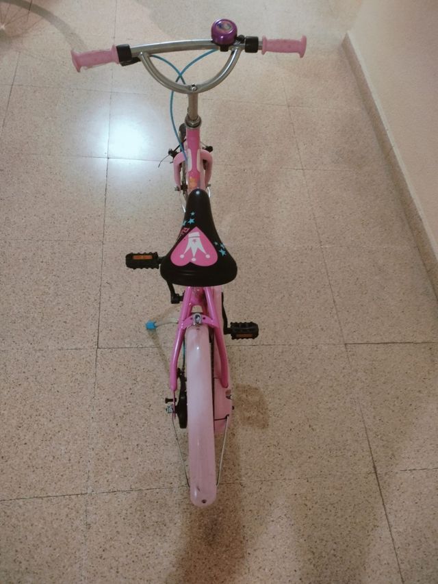 Bicicleta Niña 16 Btwin Rosa