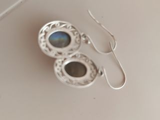 Pendientes Plata y Labradorita