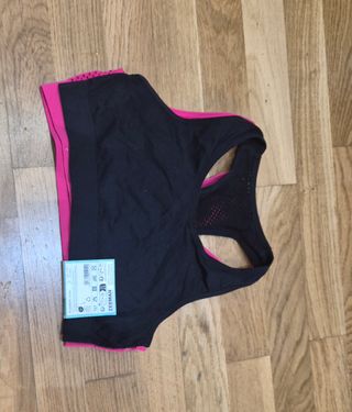 Conjunto deportivo niña 14-16 años rosa y negro 