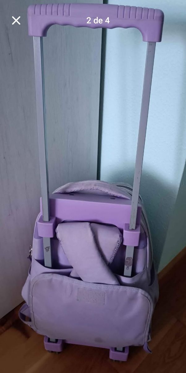 Maleta escolar infantil con ruedas