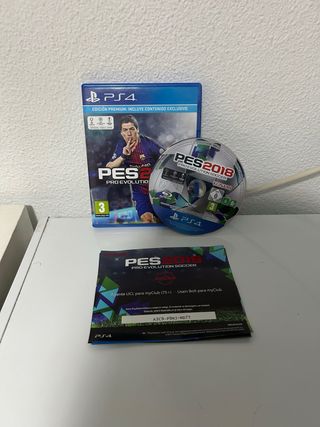 PS4 Pro Evolution Soccer 2018 Edición Premium